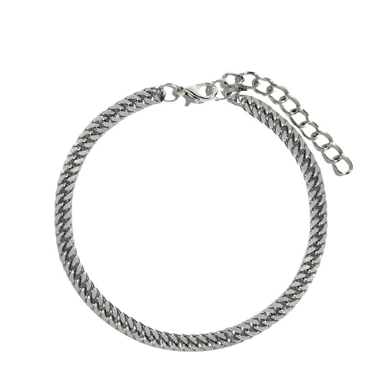 Flatfoosie Stainless Steel Anklet Bracele