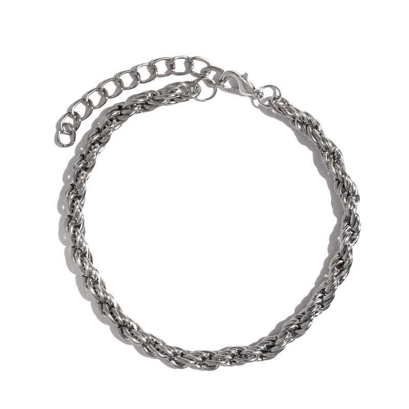 Flatfoosie Stainless Steel Anklet Bracele