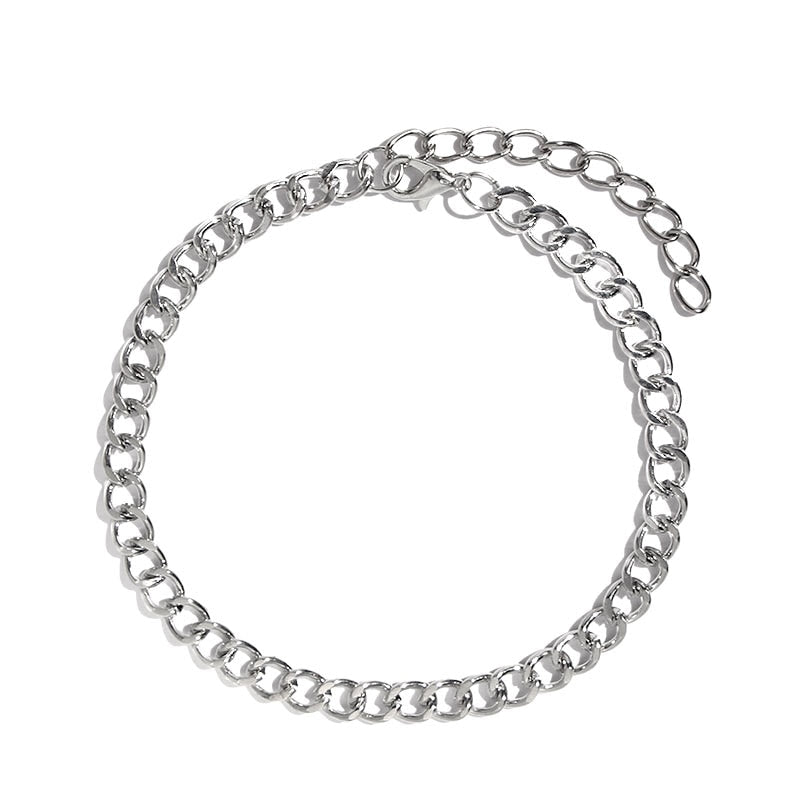 Flatfoosie Stainless Steel Anklet Bracele