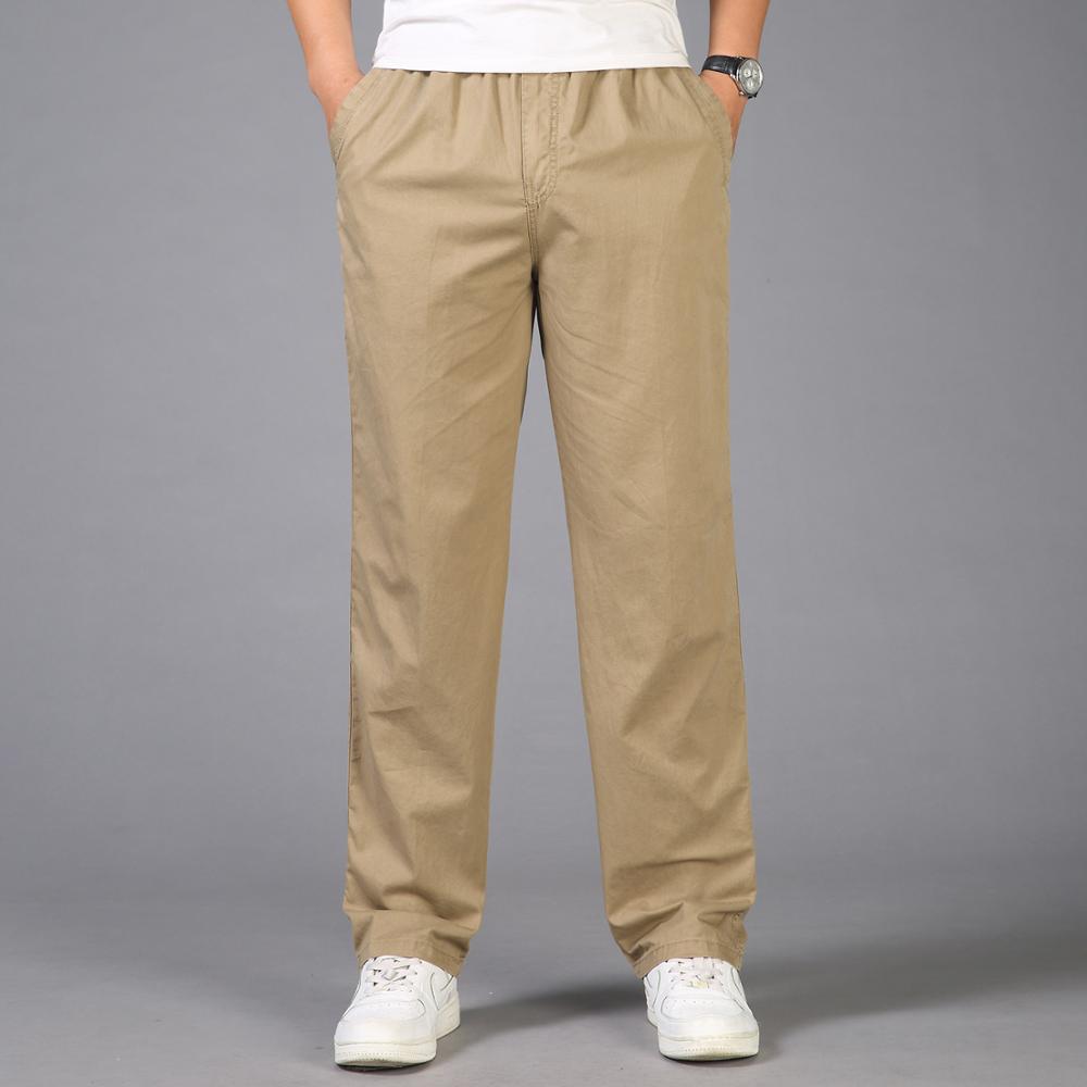 Casual Cotton Long Pants Straight Joggers