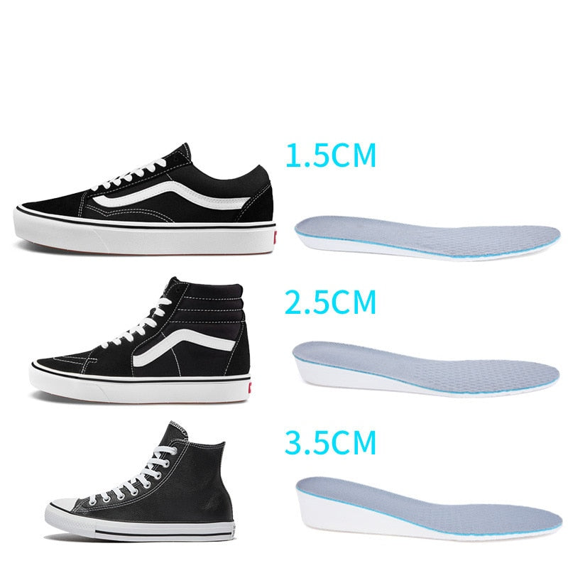 Height increase insoles for men/women invisible arch support