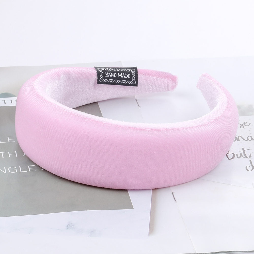 AWAYTR Fashion Pearl Thickening Velvet Headbands