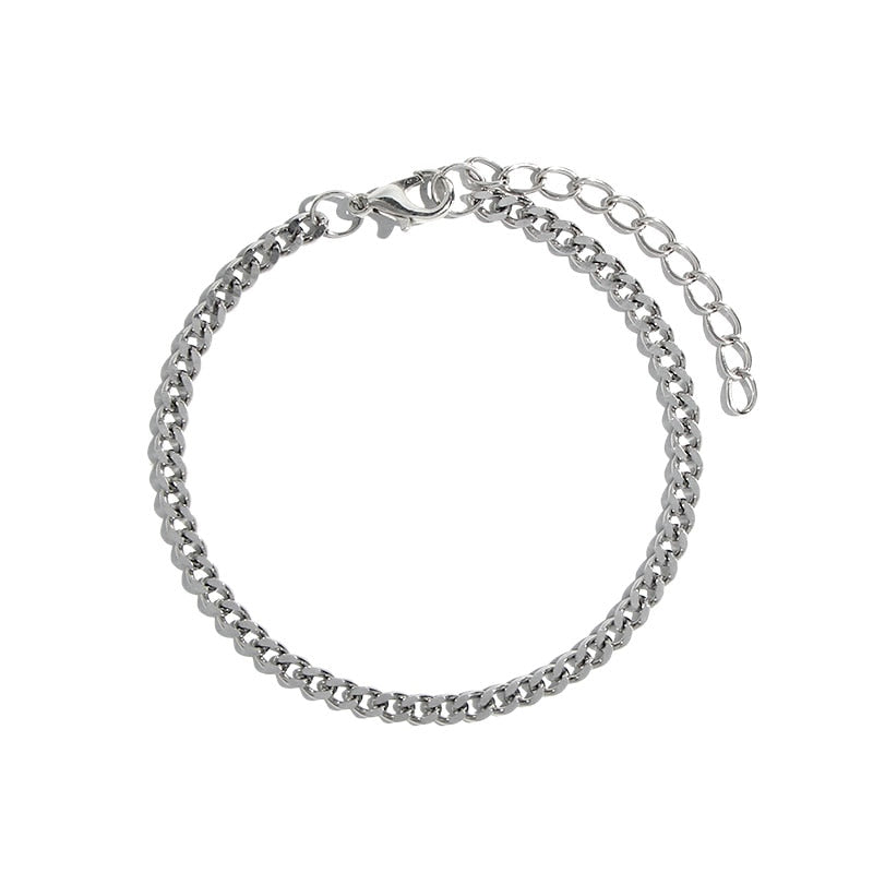 Flatfoosie Stainless Steel Anklet Bracele