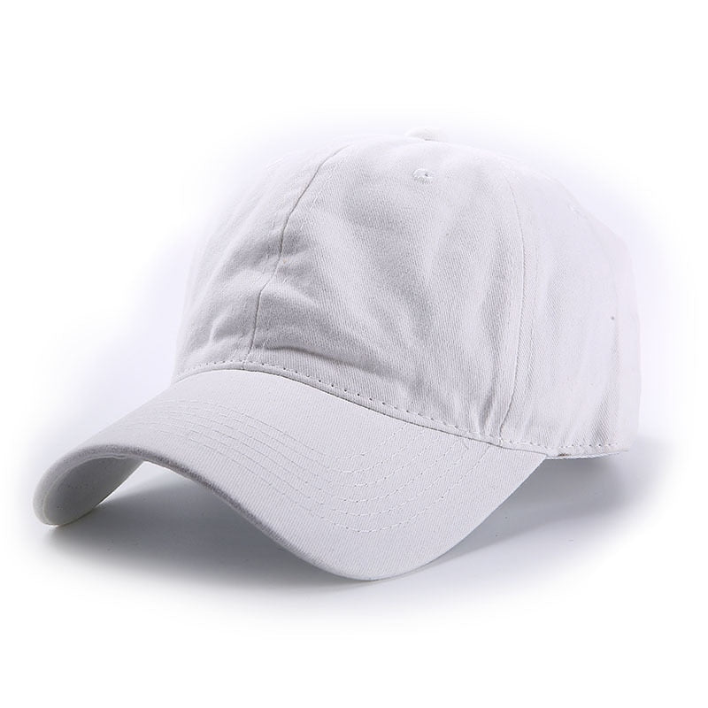 Solid Baseball Cap Fashion HatsVintage  Visor Casual Cap