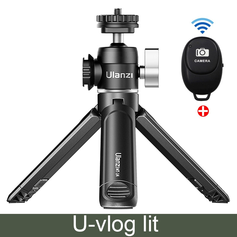 Ulanzi U-Vlog lite Mini Tripod with 360° Ball Head  Tabletop Tripod for Camera iPhone Android Phone