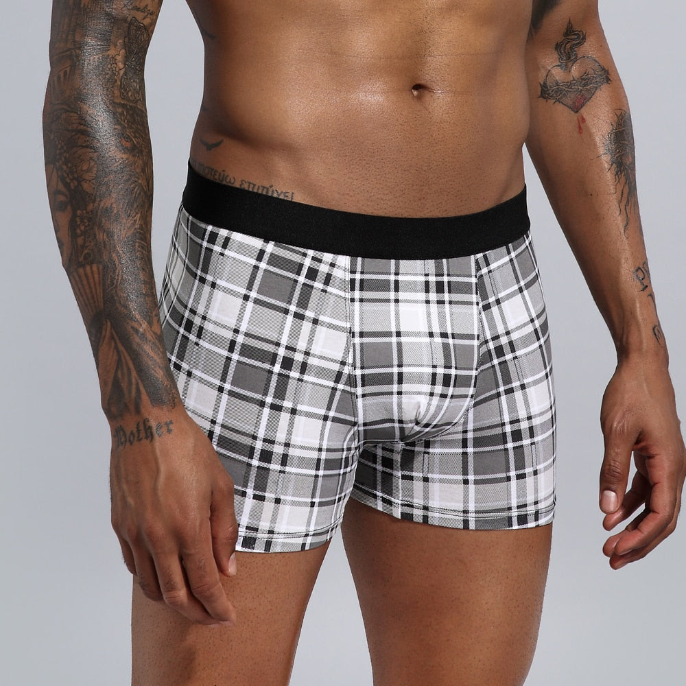 5pcs Boxershorts Men European Plus Size Men Boxers