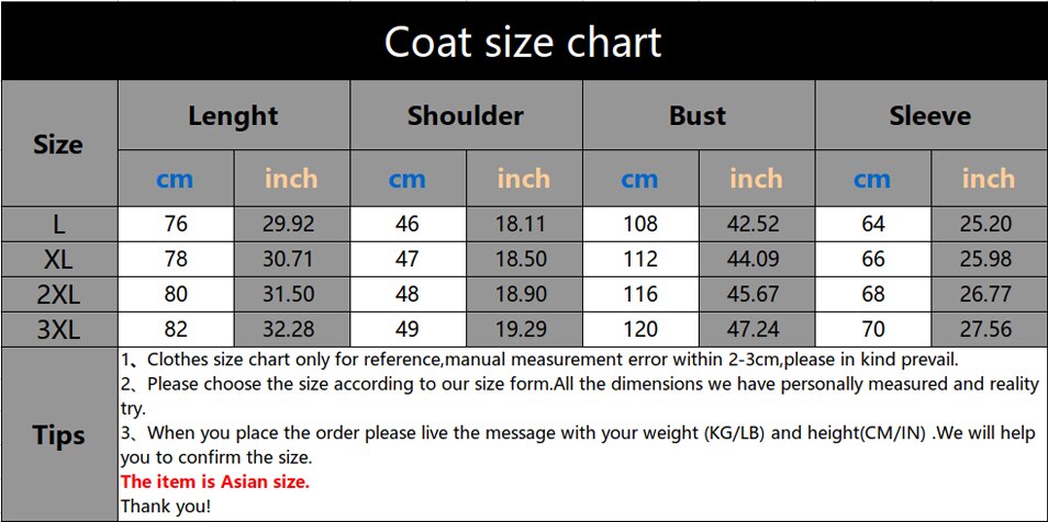 Winter Long Parkas Men Cotton Padded Brand