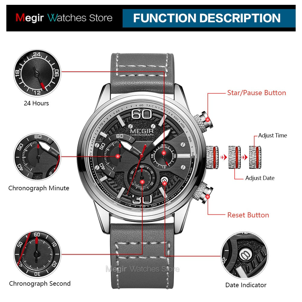 Luxury Top Brand Quartz Watch Military Sport Mesh Strap Waterproof Wrist Watches