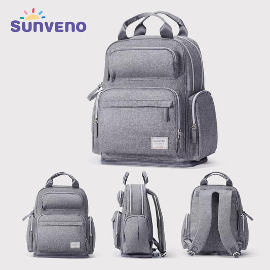 Sunveno Large Capacity Diaper Bag Fashion Maternity Baby Bag