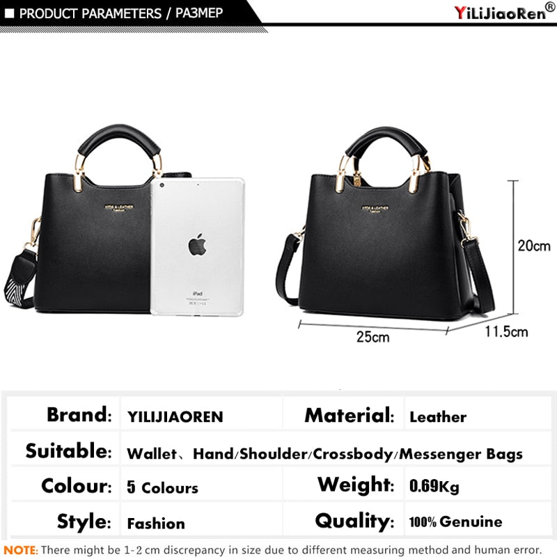 Leather Shoulder Bag Ladies Purses and Handbags Luxury Handbags